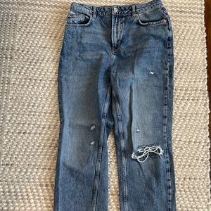 Free People boyfriend / mom jeans